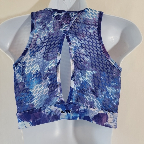 Peloton Blue Sports Bra - Picture 5 of 8